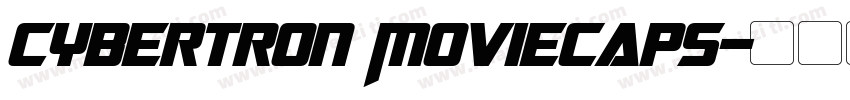 Cybertron Moviecaps字体转换